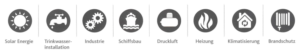 Edelstahl XXL Anwendungsgebiete